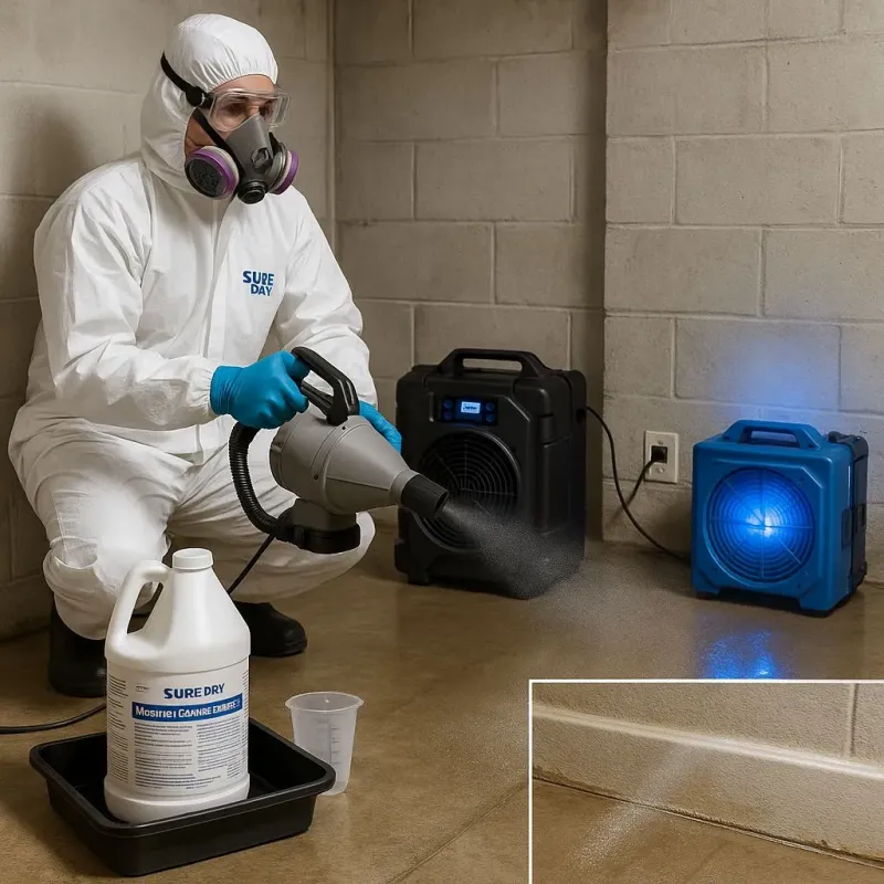 Sanitization and Odor Removal process in Marietta, OK