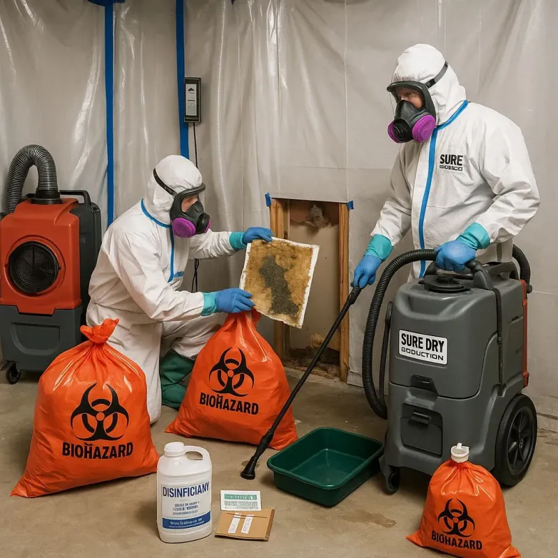 Contaminated Water Handling Protocols process in Marietta, OK