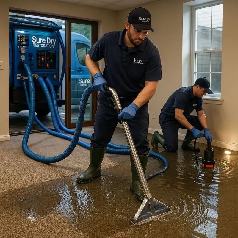 Water Extraction and Removal process in Marietta, OK